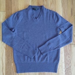 Purple merino wool sweater